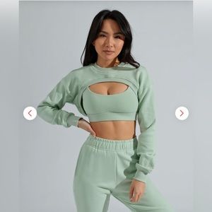 Buffbunny cloud bolero - Mojave mint